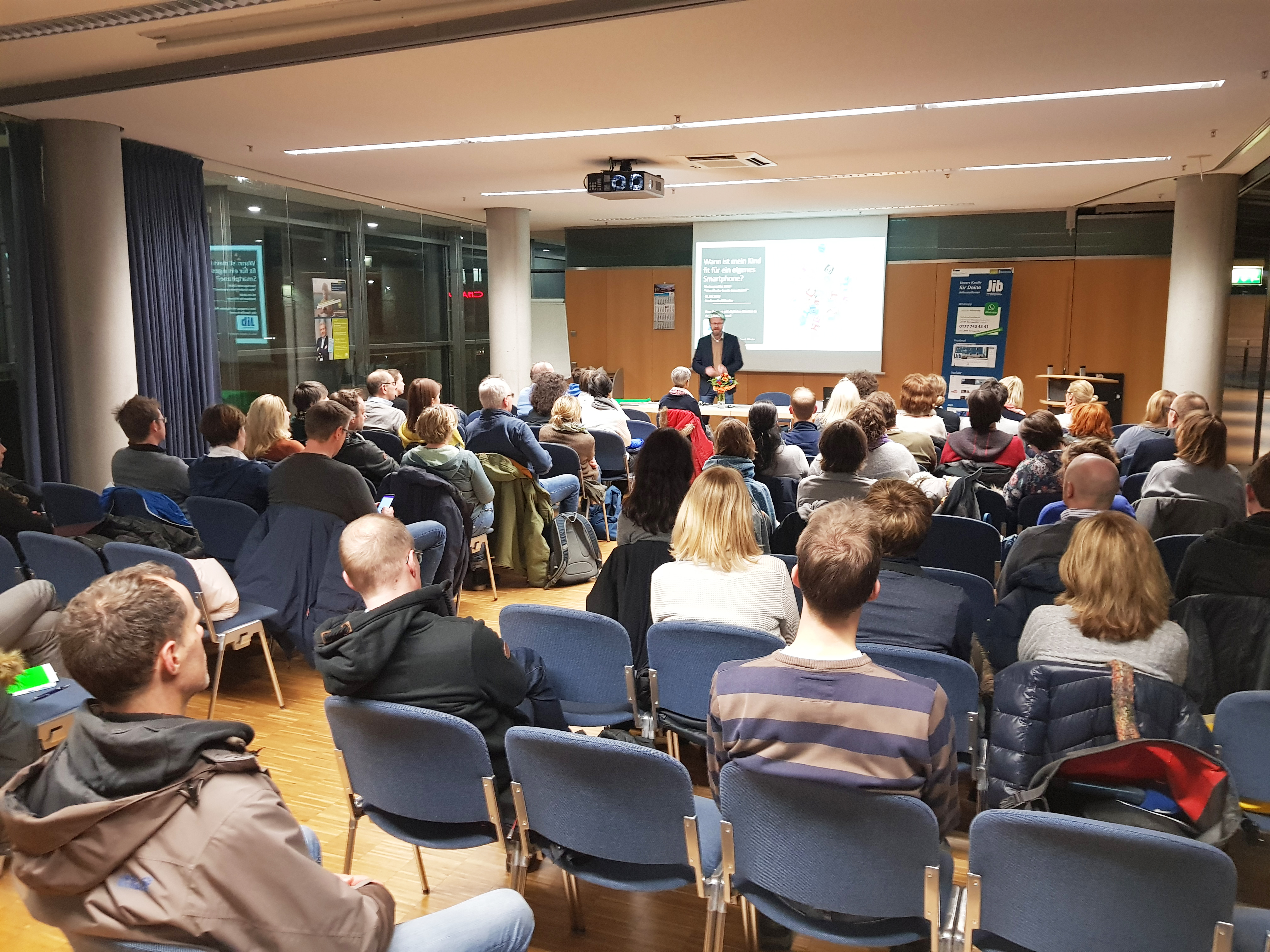 Vortrag mit Publikum in den Stadtwerken