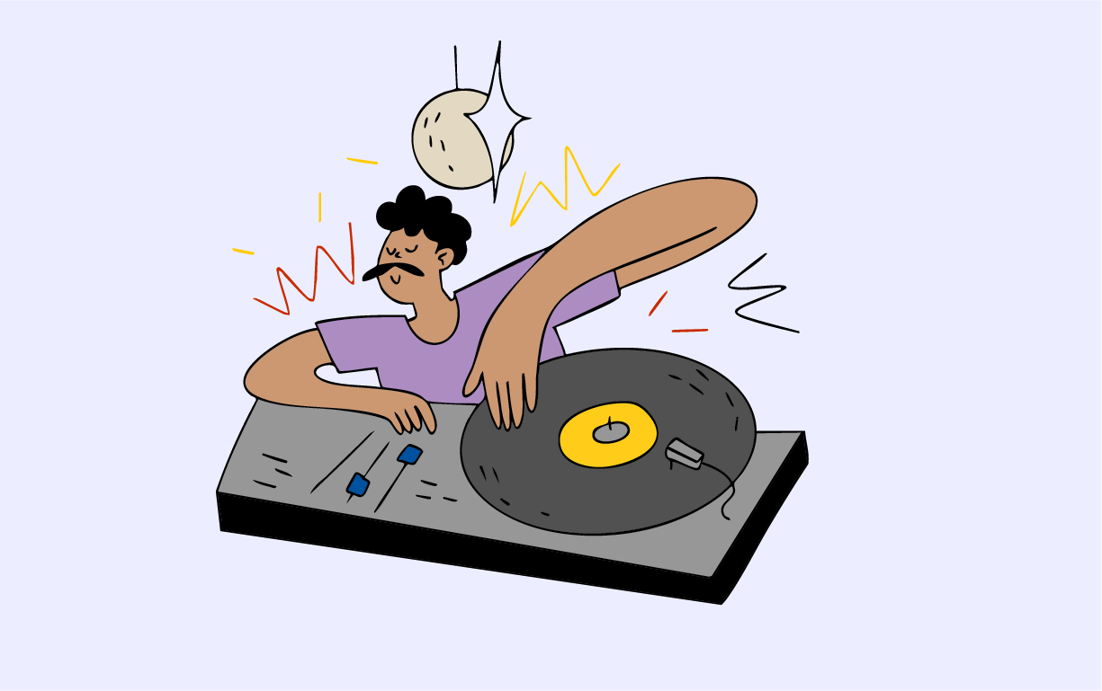 Illustration: DJ