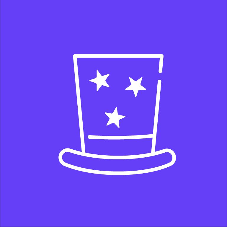 Icon einer Zaubererhuts