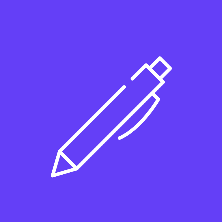 Icon eines Kugelschreibers