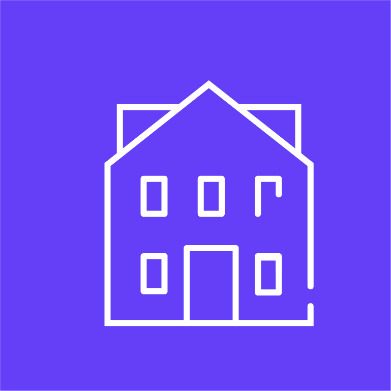 Icon eines größeren Gebäudes