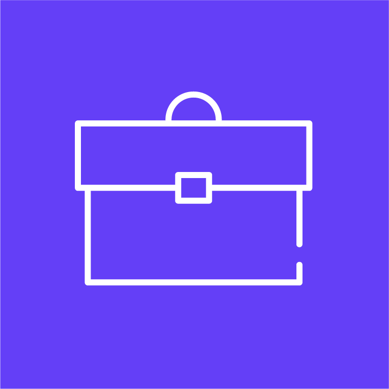 Icon einer Aktentasche