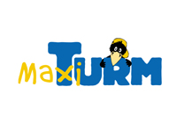 Gezeigt wird das Logo vom Maxi-Turm.