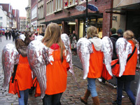 Schutzengel beim Rosenmontag