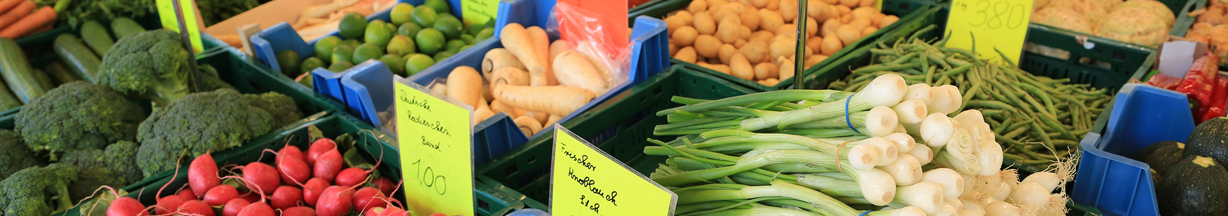 Foto von Obst und Gemüse