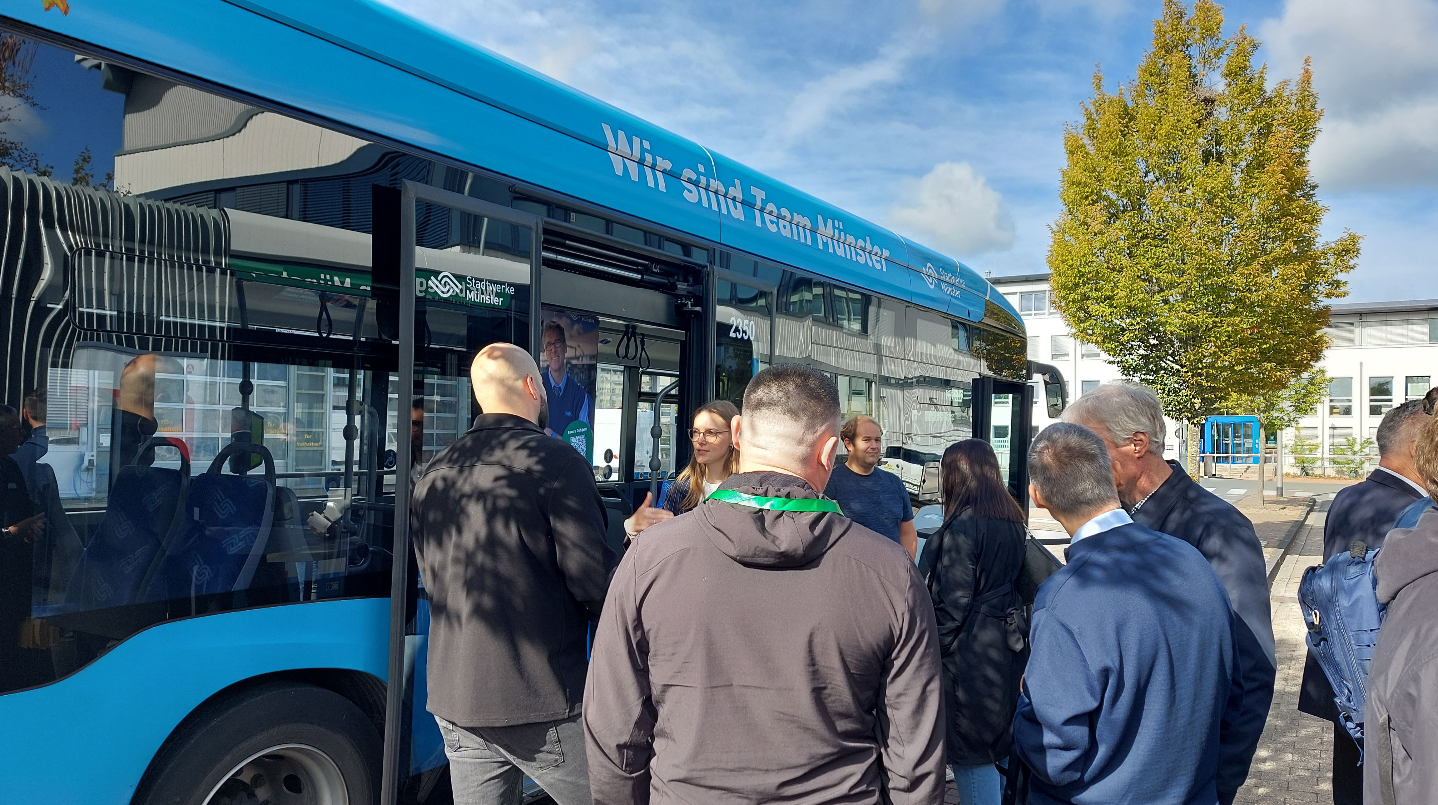 Stadtwerke informieren über Berufsmöglichkeiten als Busfahrer*in
