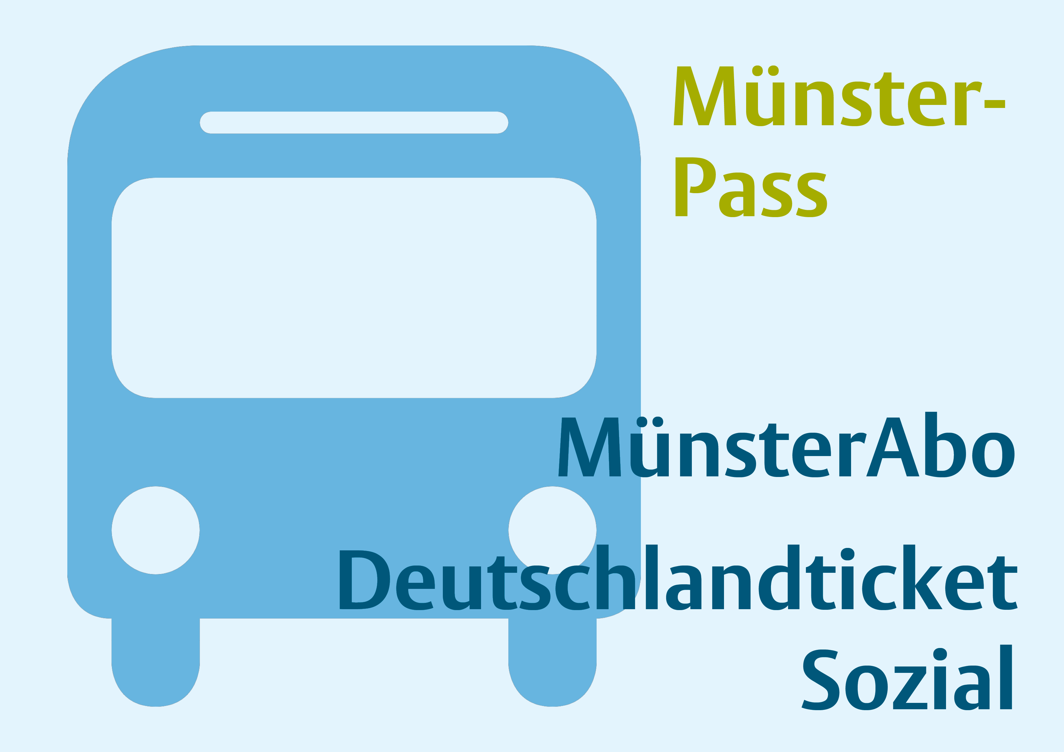 Piktogramm mit Bus
