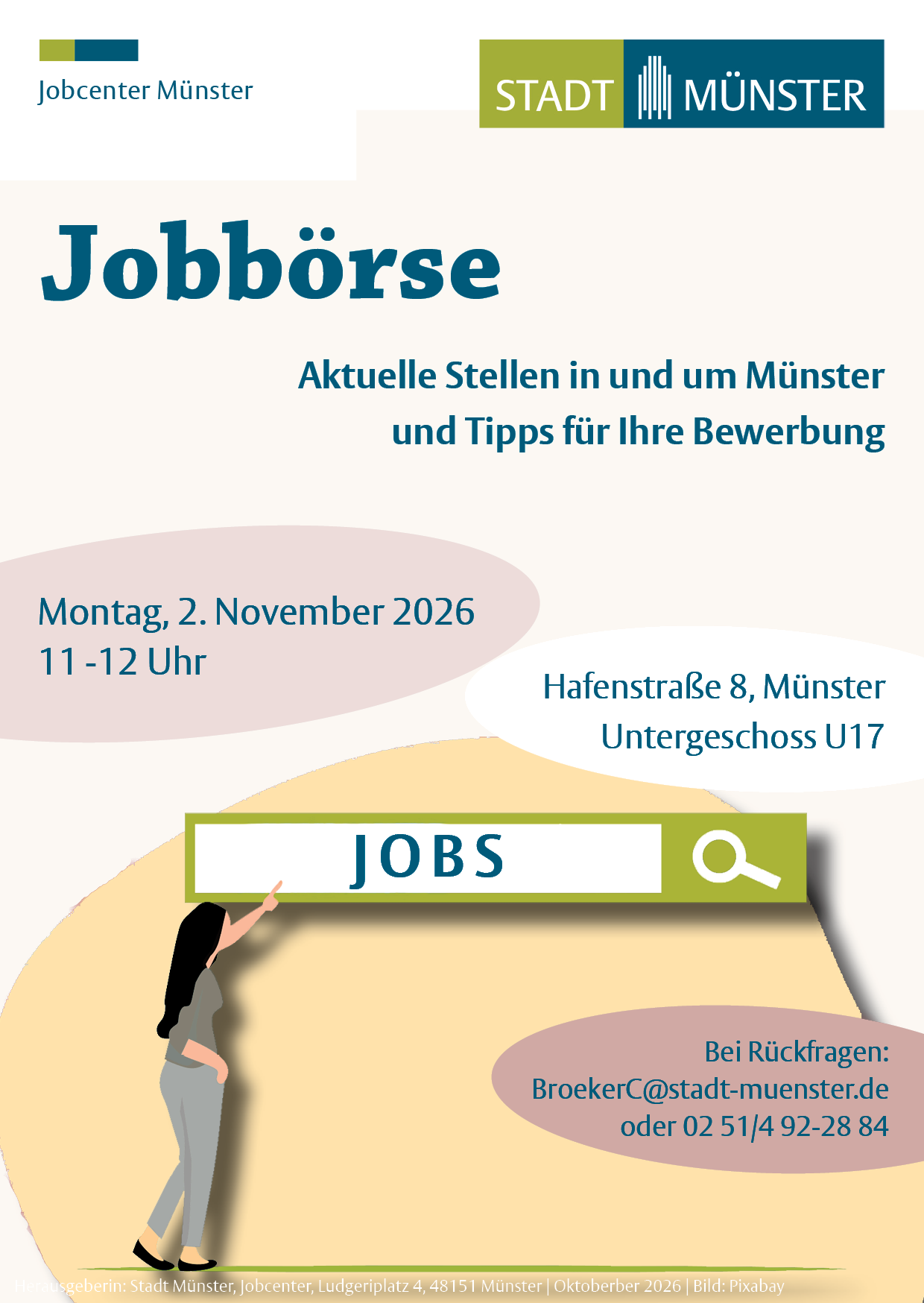 Postkarte Jobbörse November 2026