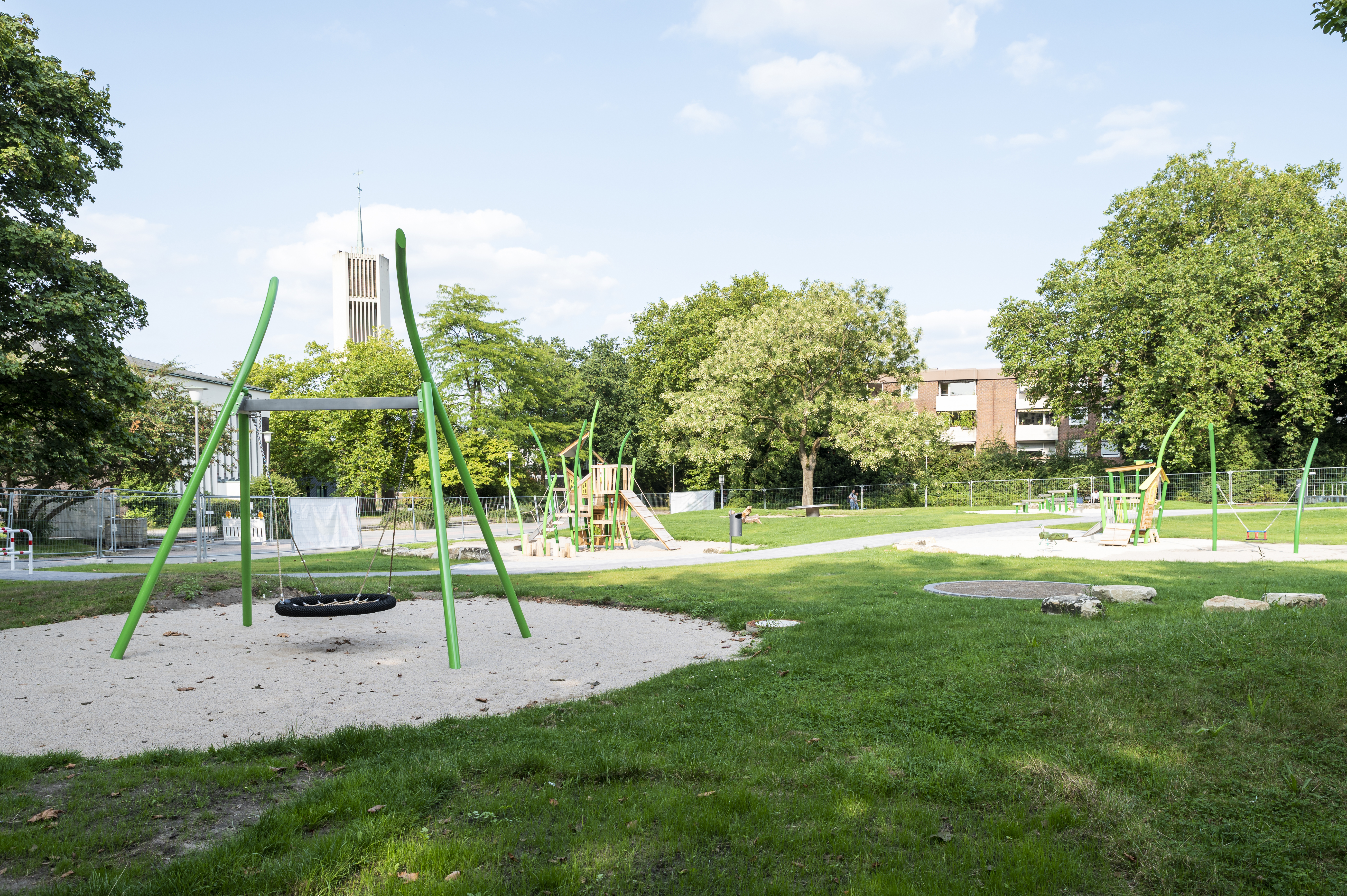 Neuer Spielplatz in Coerde