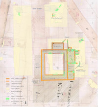 Die Klosteranlage nach dem Wiederaufbau