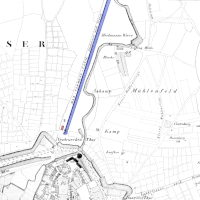 Der Stadthafen und der Beginn des Max-Clemens-Kanals