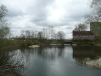 Havichhorster Mühle von Norden aus betrachtet