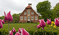 Rückfront des Rüschhauses
