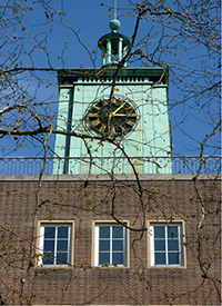 Turm am Haupthaus des Landschaftsverbandes