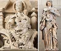 Steinfiguren des Mittelalters