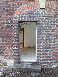 Torhaus mit Klinker