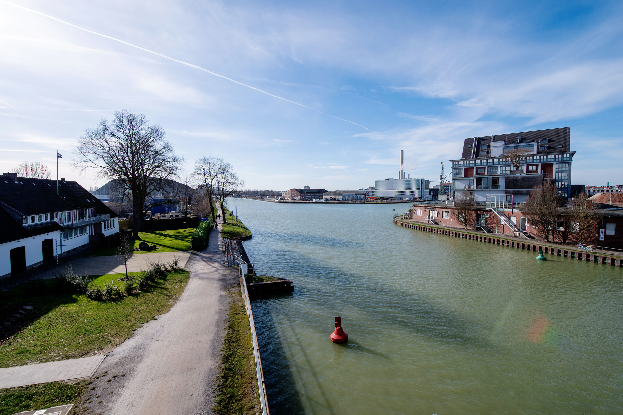 Kanalkante am Dortmund-Ems-Kanal