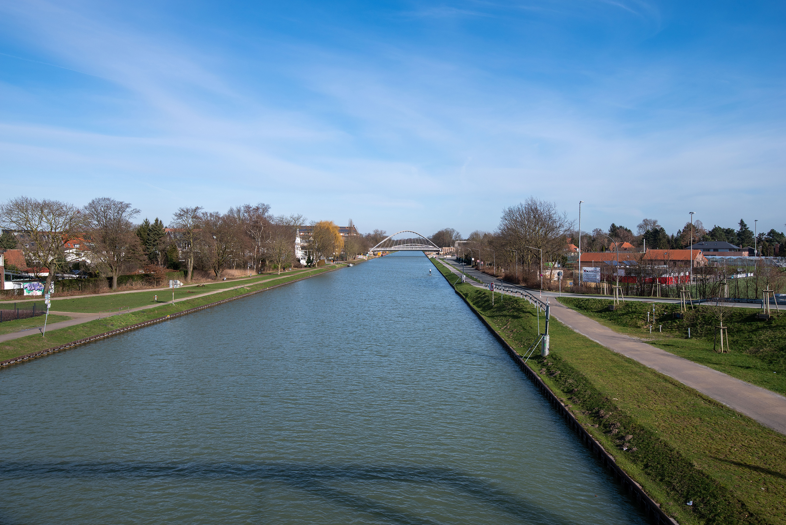 Kanalkante am Dortmund-Ems-Kanal