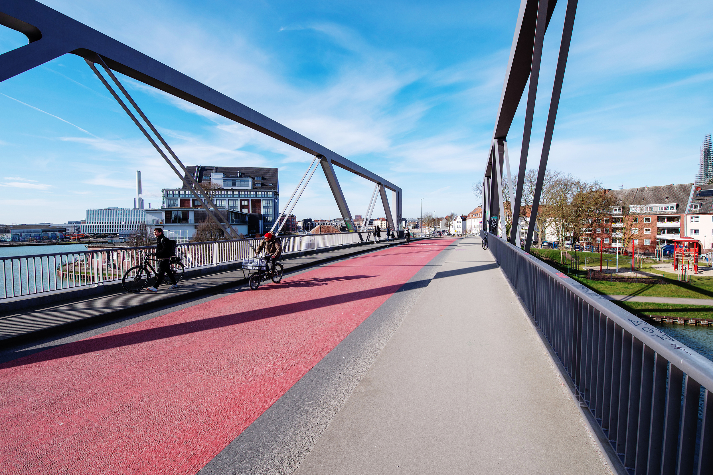 Radbrücke über den Dortmund-Ems-Kanal