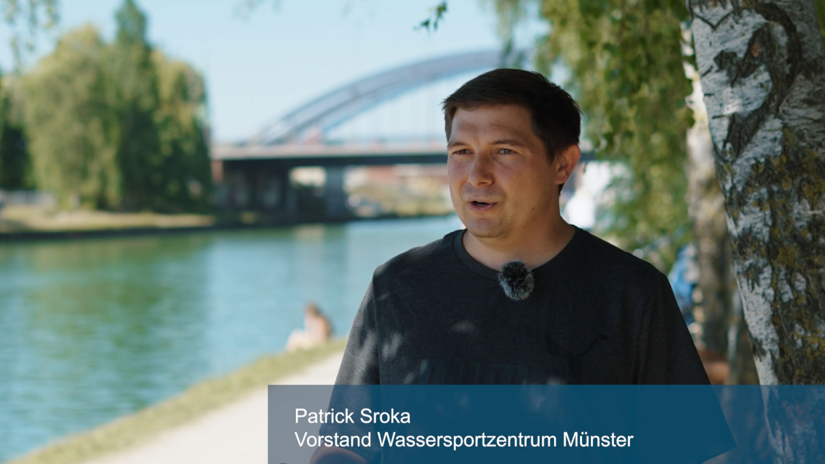 Patrick Sroka vom Wassersportzentrum Münster im Interview