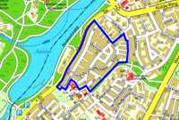 Bereich des Bebauungsplans Nr. 575 Stadtplanausschnitt mit dem Bereich des Bebauungsplans Nr. 575