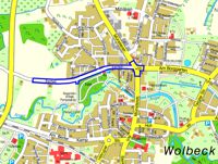 Bereich des Bebauungsplans Nr. 591 Stadtplanausschnitt mit dem Bereich des Bebauungsplans Nr. 591