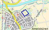 Stadtplanausschnitt mit dem Umring des Plangebiets Stadtplanausschnitt mit dem Umring des Plangebiets