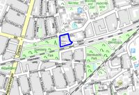 Stadtplanausschnitt mit dem Bereich des Bebauungsplans Stadtplanausschnitt mit dem Bereich des Bebauungsplans