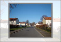 Wohngebiet Illustration: Foto eines Wohngebiets