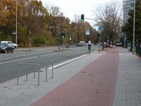 Barrierefreie Bushaltestelle Sperlichstraße