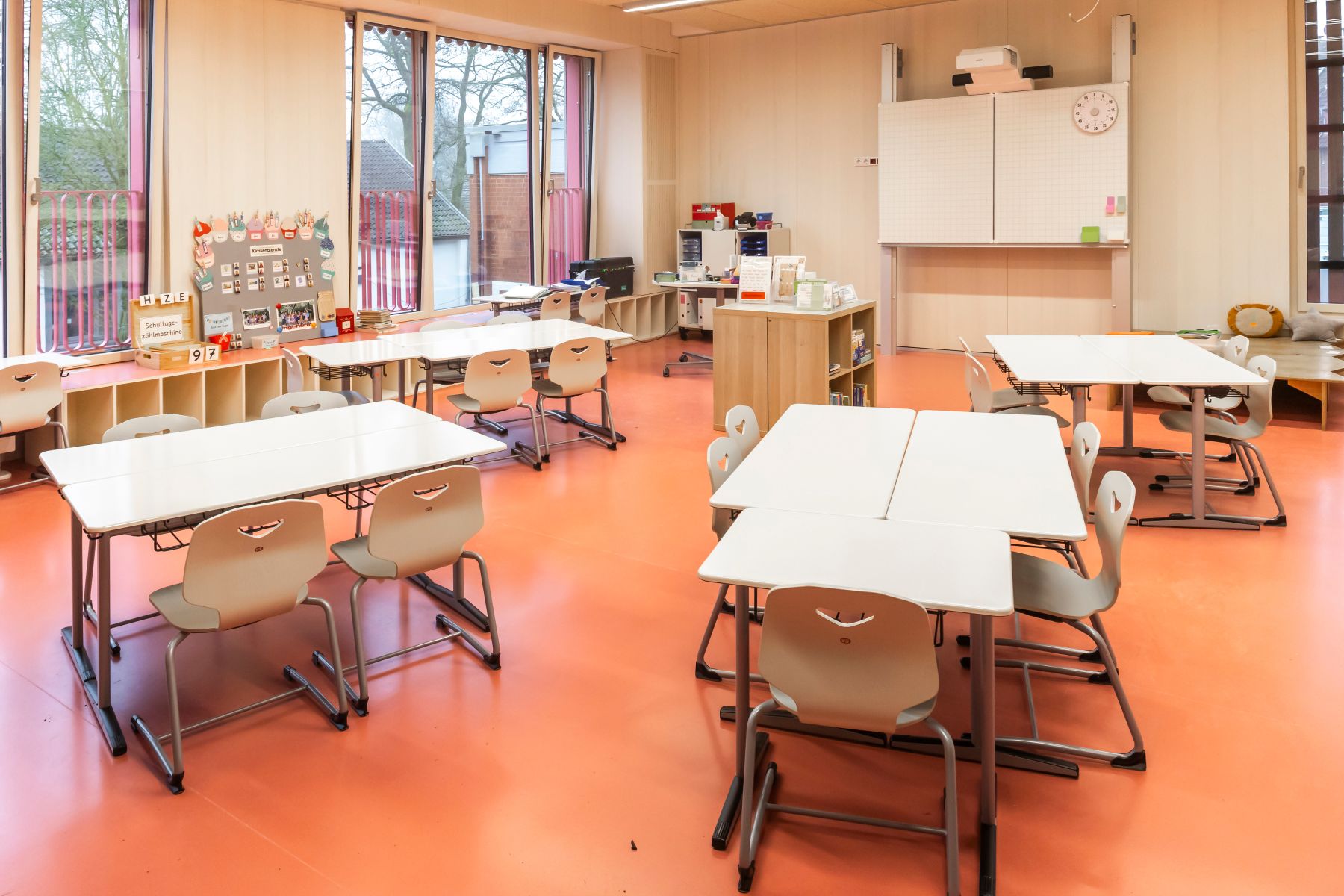 Bild einese Klassenzimmers