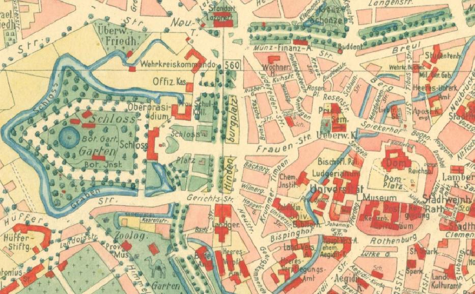 Historischer Plan