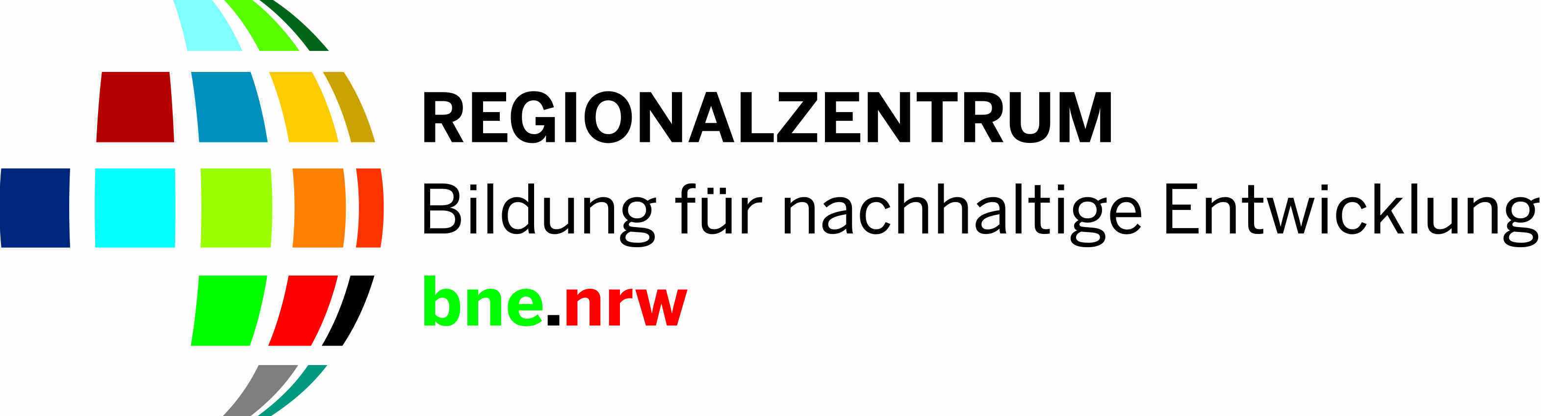 Logo: Das BNE-Regionalzentrum Münster ist ein gemeinsames Angebot der Fachstelle Nachhaltigkeit im Amt für Grünflächen, Umwelt und Nachhaltigkeit zusammen mit dem außerschulisches Lernort NABU Münsterland gGmbH.