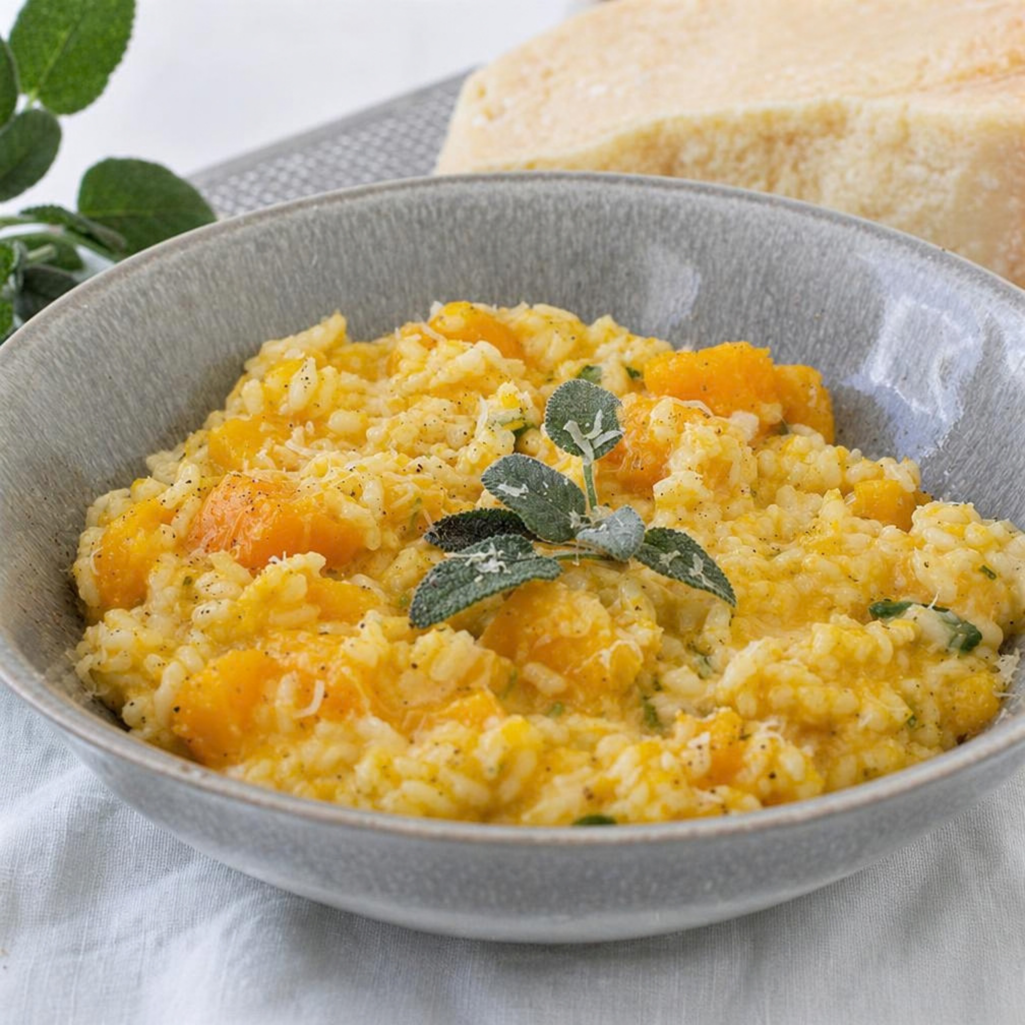 Hokkaido-Kürbis-Risotto