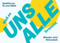 15. Juni - Stadtforum: Münster wird Klimastadt