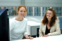 Ein Bild von Silke Krajewski und Silke Puteanus von der Verbraucherzentrale Münster.