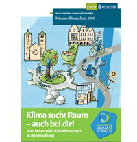 Titel Broschüre "Klima sucht Raum" Grafik