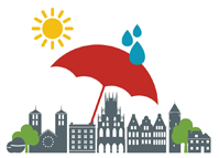 Grafik: "Ein Schirm für Münster"