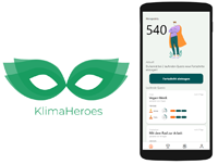 Die App hilft, das eigene Verhalten individuell & spielerisch klimafreundlicher zu gestalten.