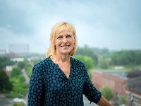 Porträtfoto von KlimaTrainerin Monika Schürmann.