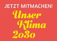 Das Logo der Münsteraner Mitmachkampagne 'Unser Klima 2030'