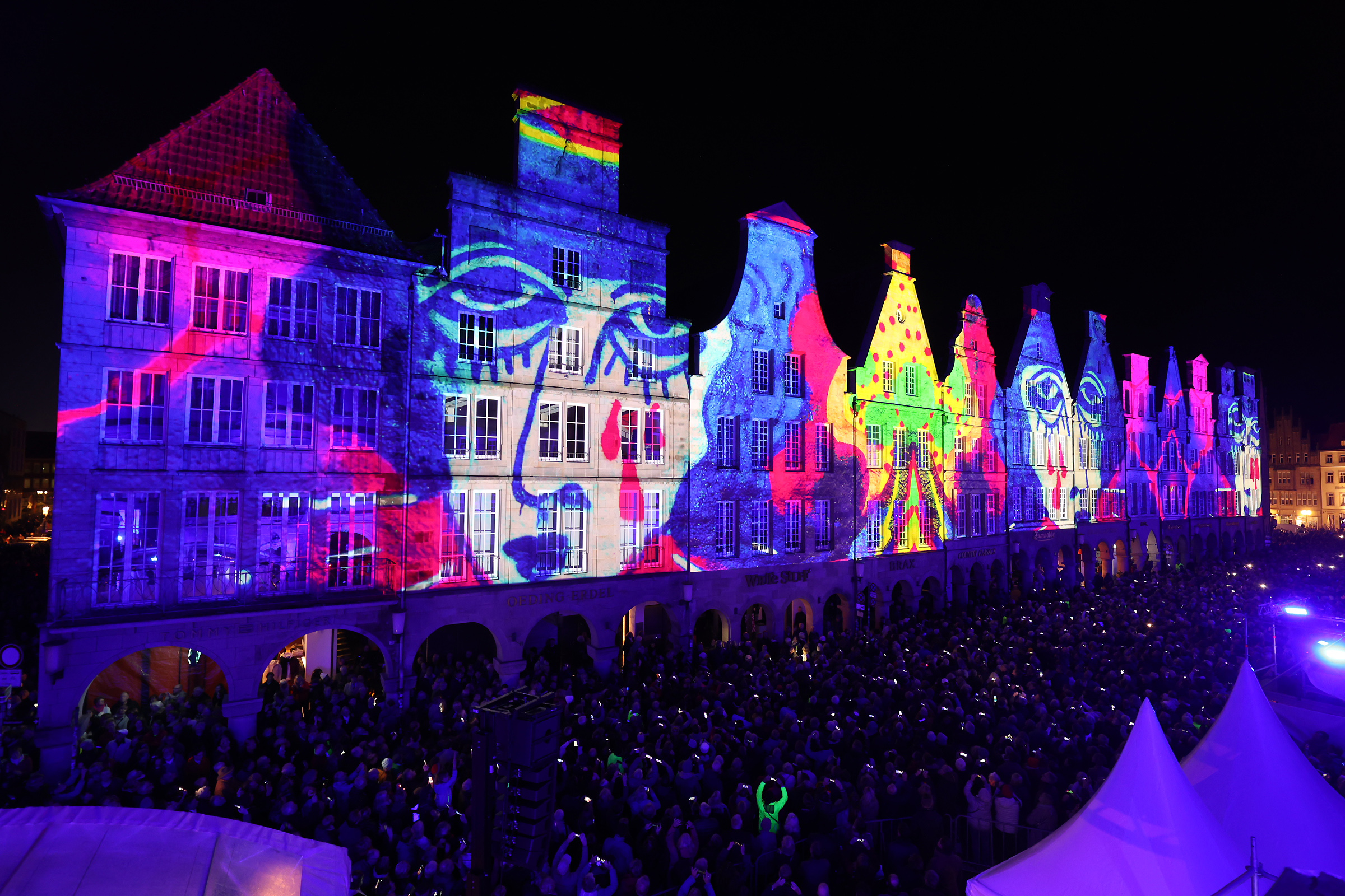 Die Giebelhäuser am Prinzipalmarkt