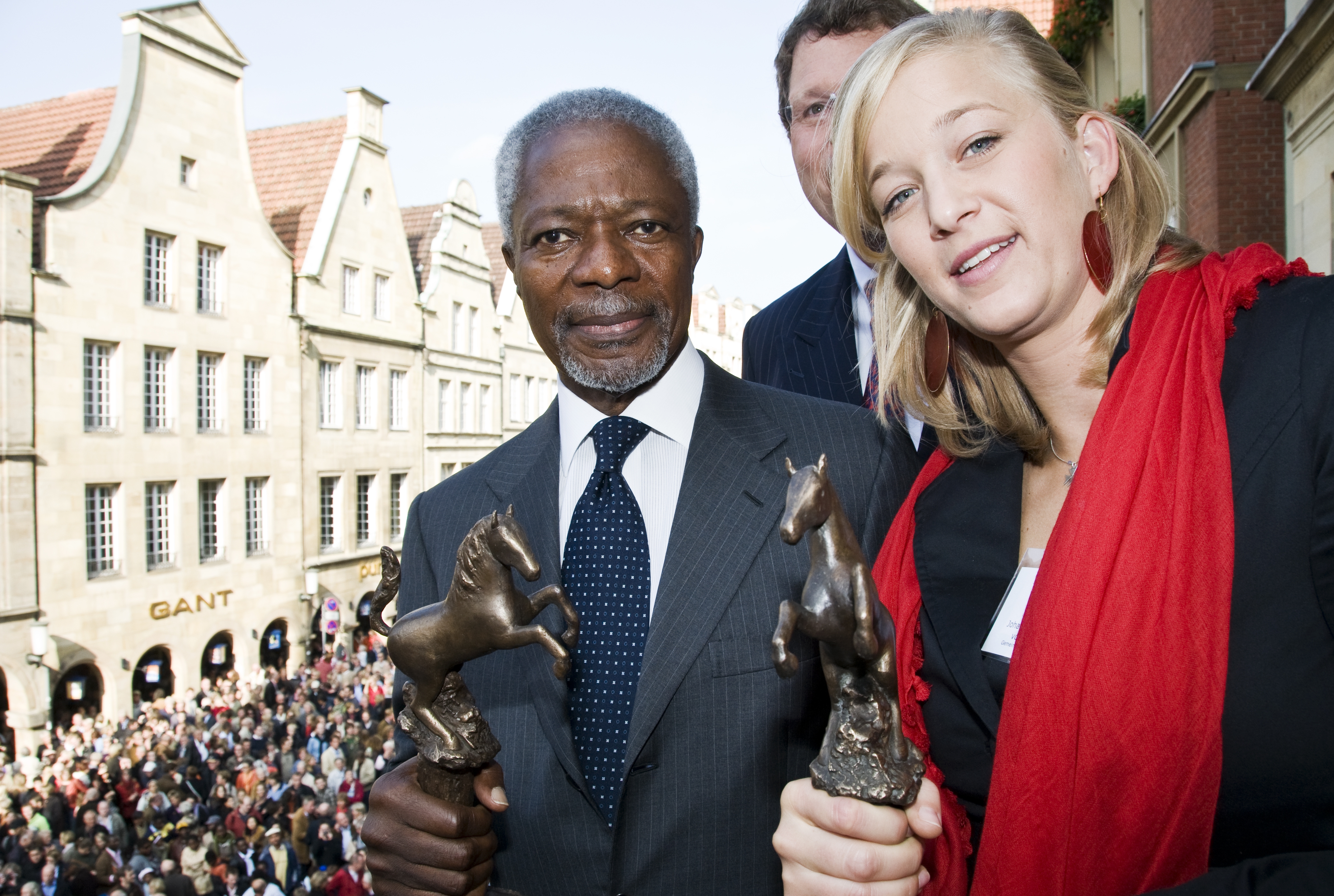 Friedenspreisverleihung an Kofi Annan