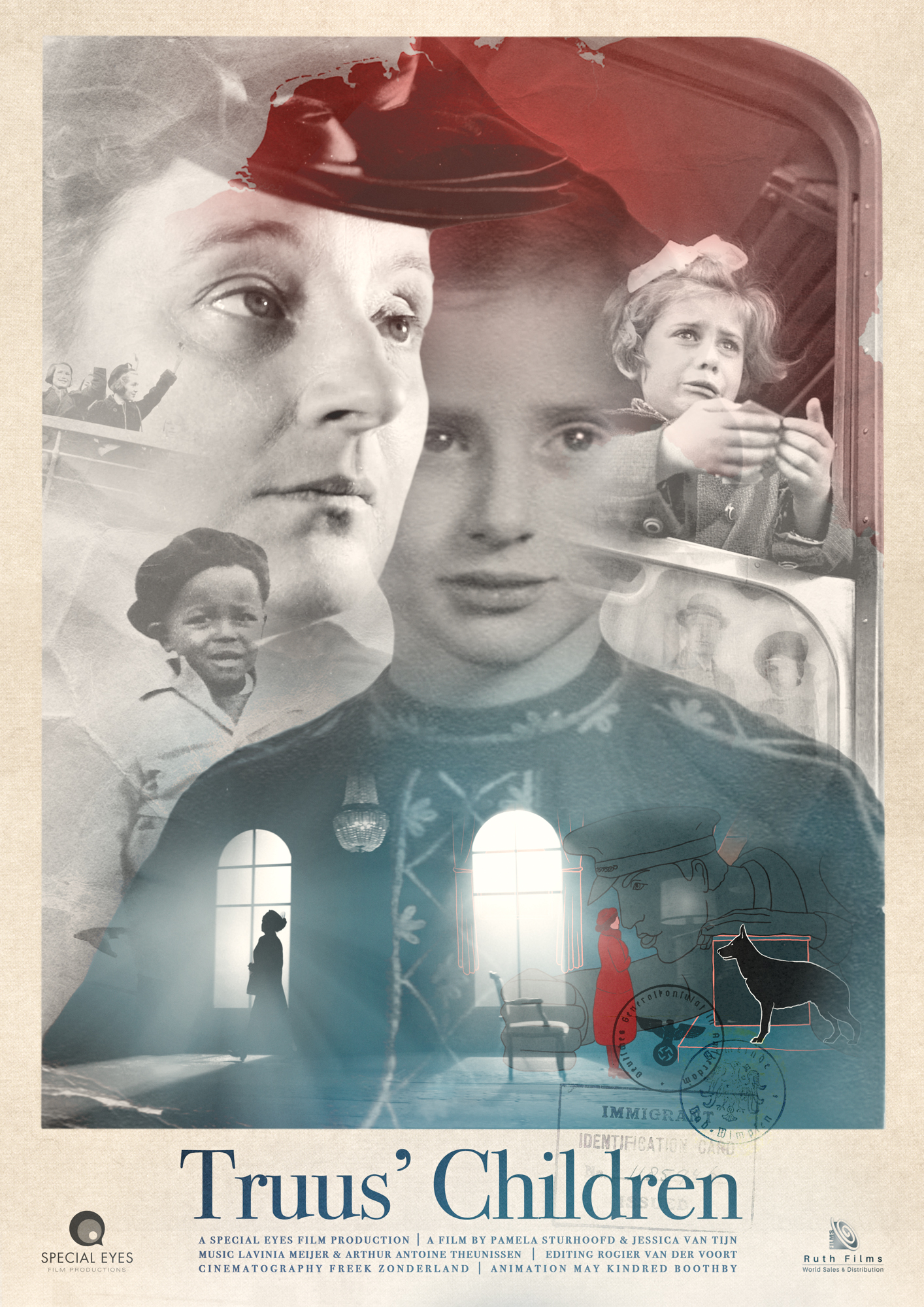 Filmplakat die Kinder von Truus 