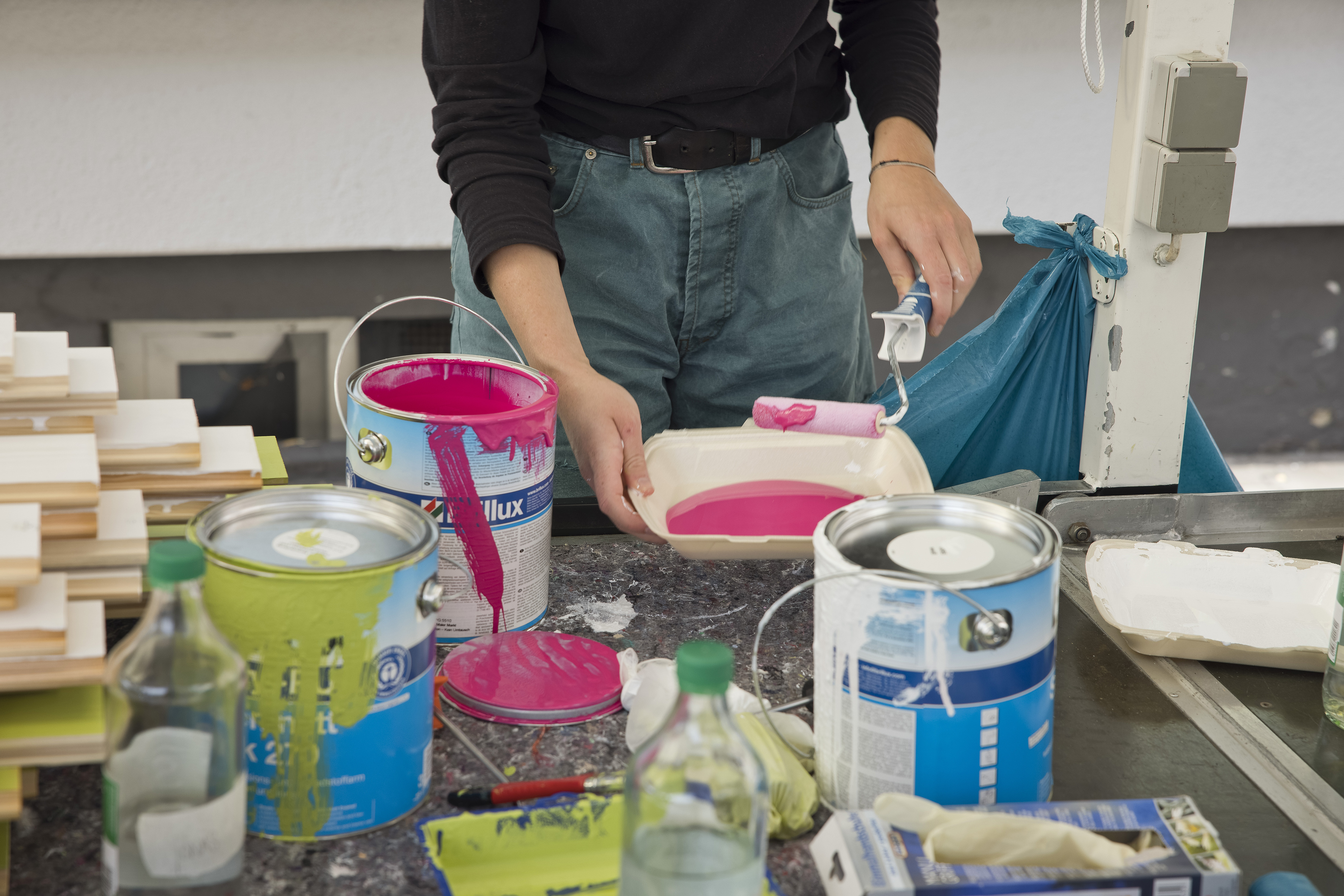 Die Farben des Reallabors Wolbecker Straße