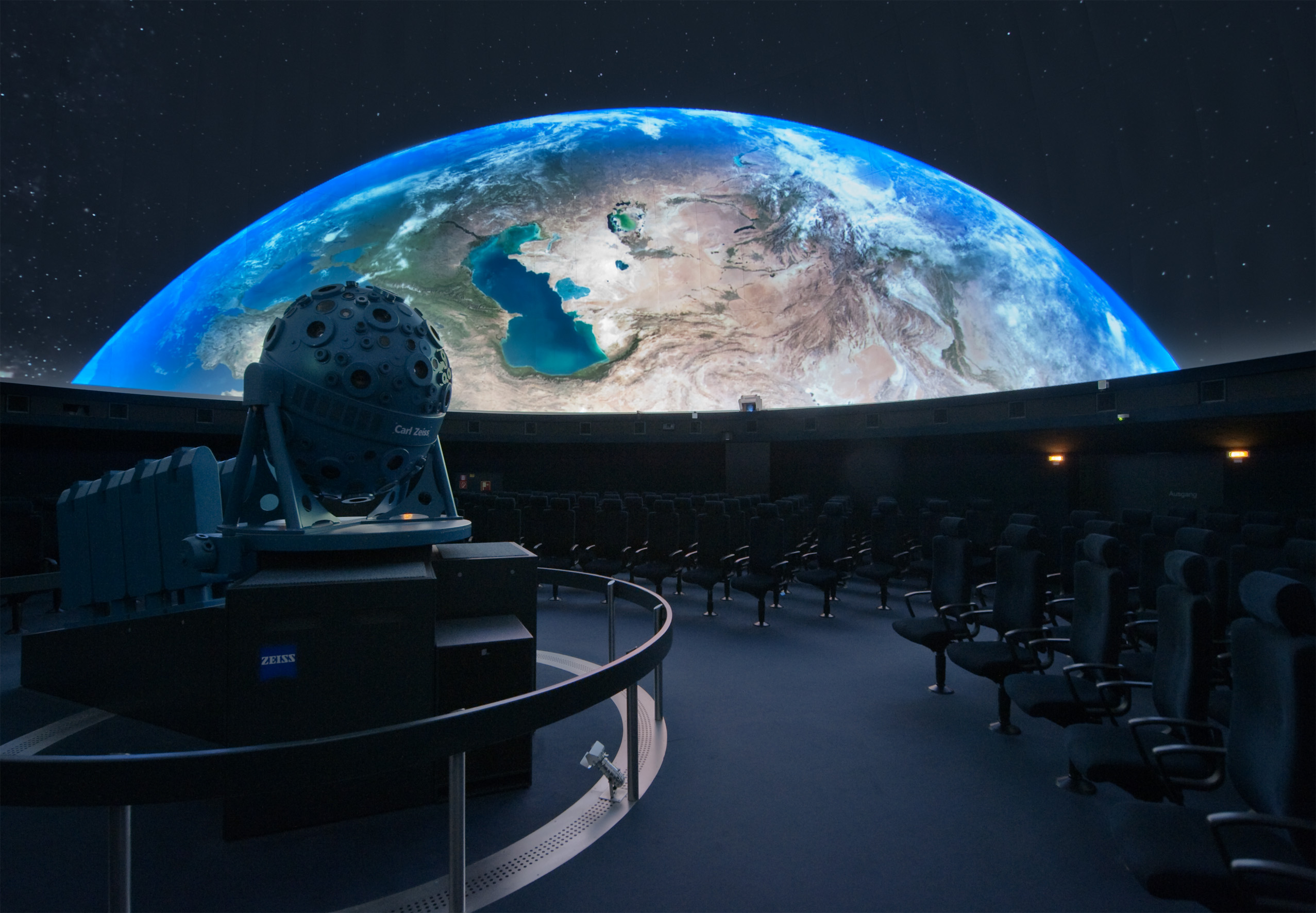 Das Großplanetarium im LWL-Museum für Naturkunde in Münster.