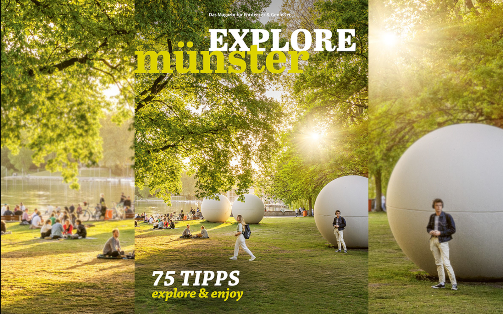 Titel Explore Münster Magazin 2026