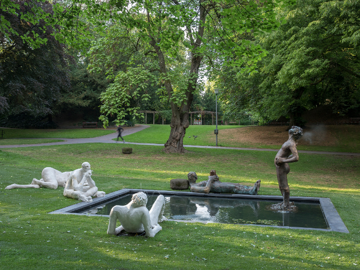 Der "Eisenman"-Brunnen.