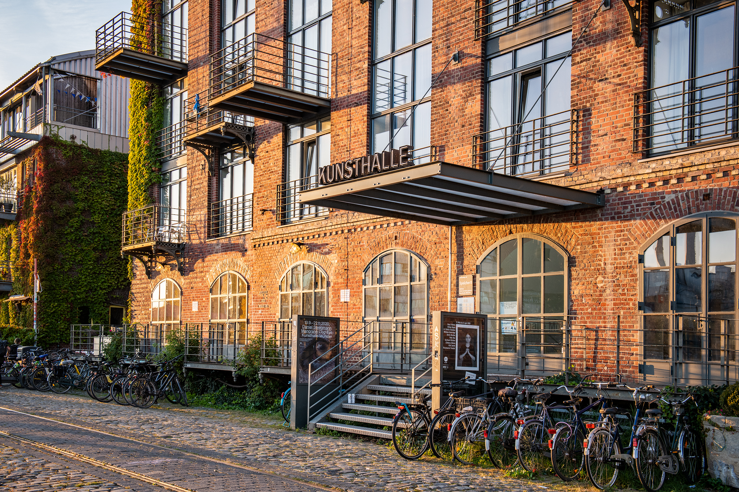 Die Kunsthalle am Hafen in Münster.