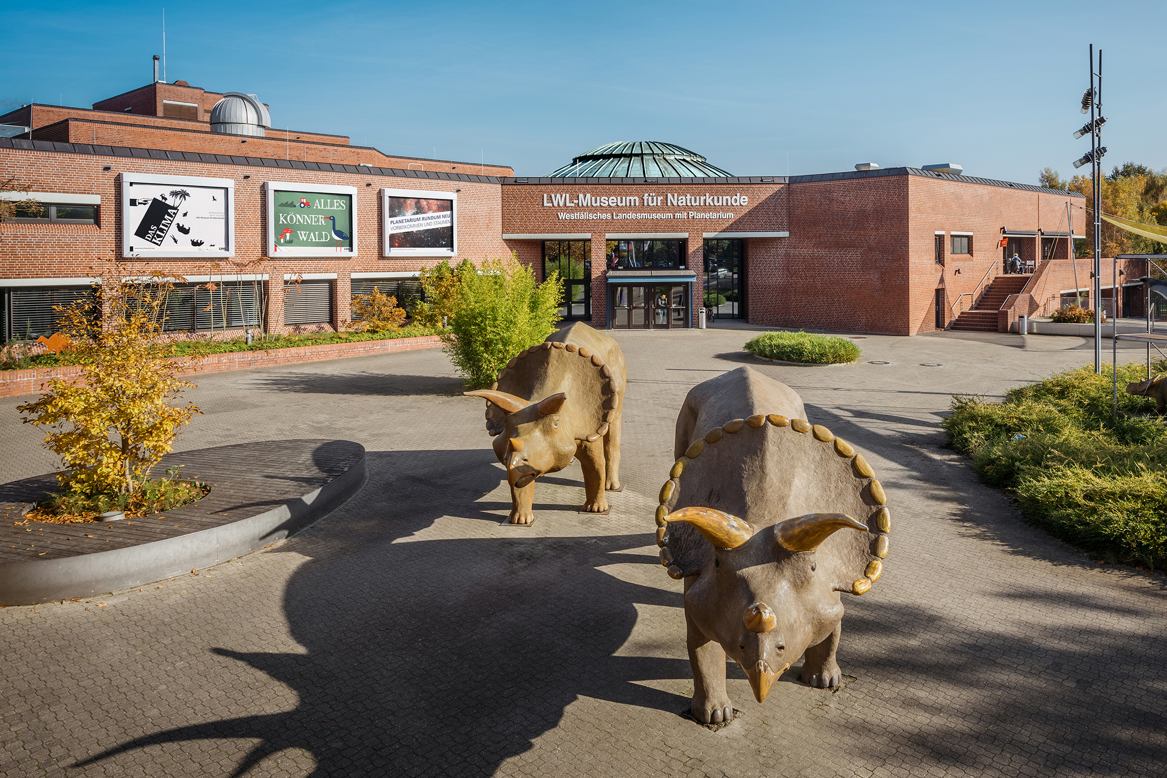 Eingang des LWL-Naturkundemuseums